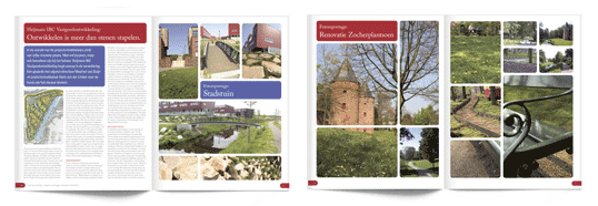 A simple but well excecuted 3-column grid in a magazine A simple but well excecuted 3-column grid in a magazine